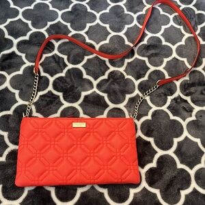 Kate Spade leather quilted cross-body